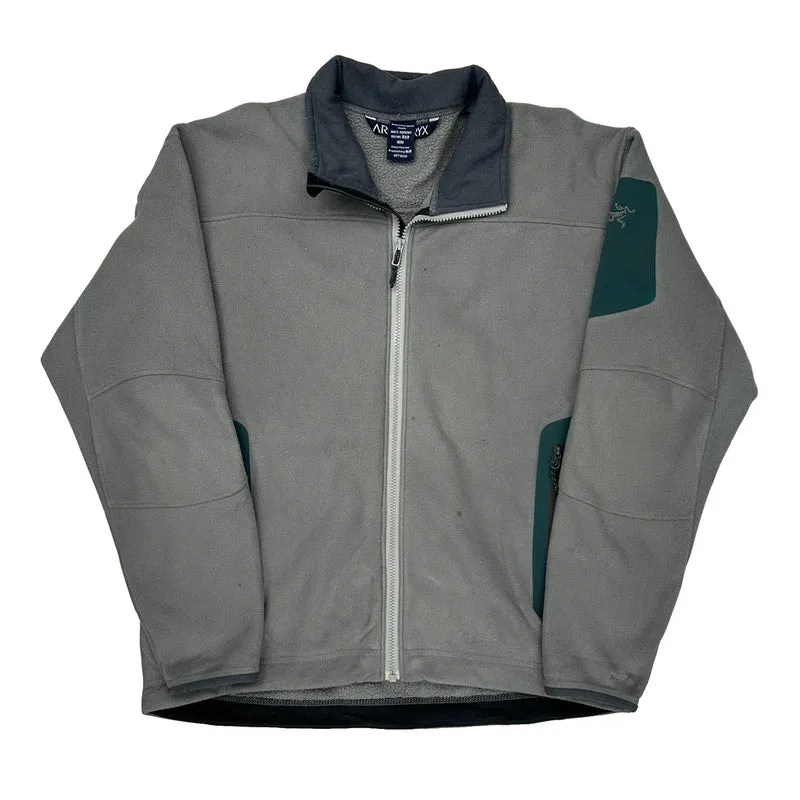 Arc''Teryx Fleece Jacket - Medium Gray Polyester