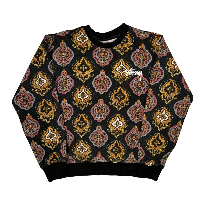 Stussy Sweatshirt - XS Black Cotton