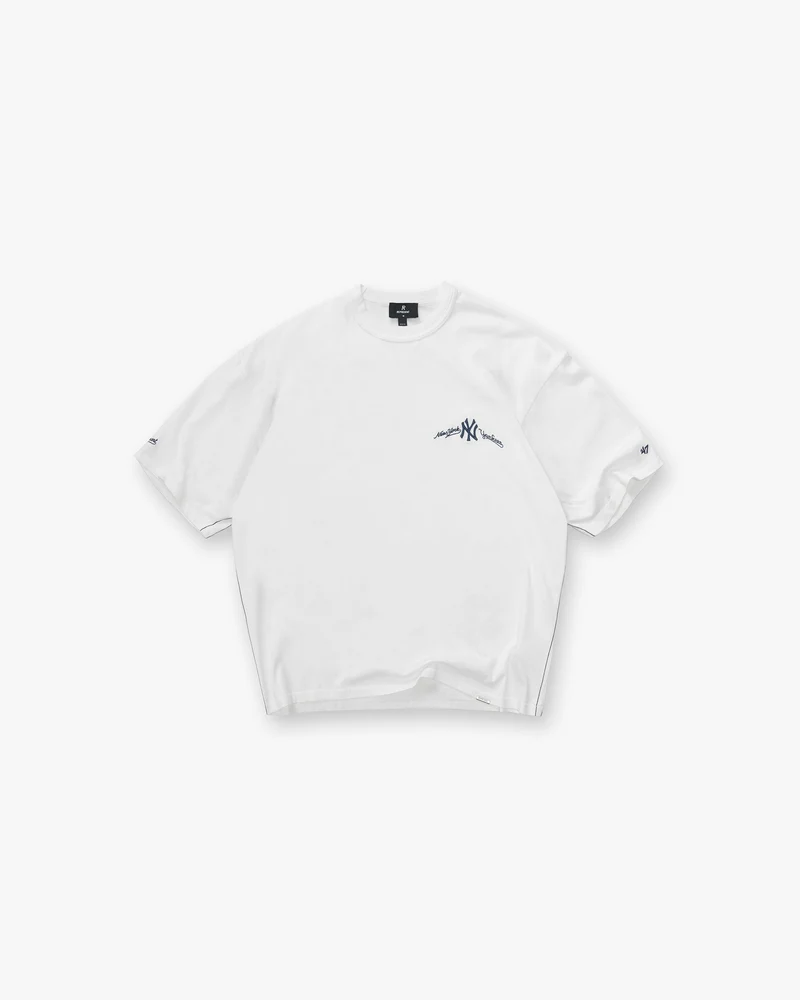 New York Yankees x Represent T-Shirt - Flat White