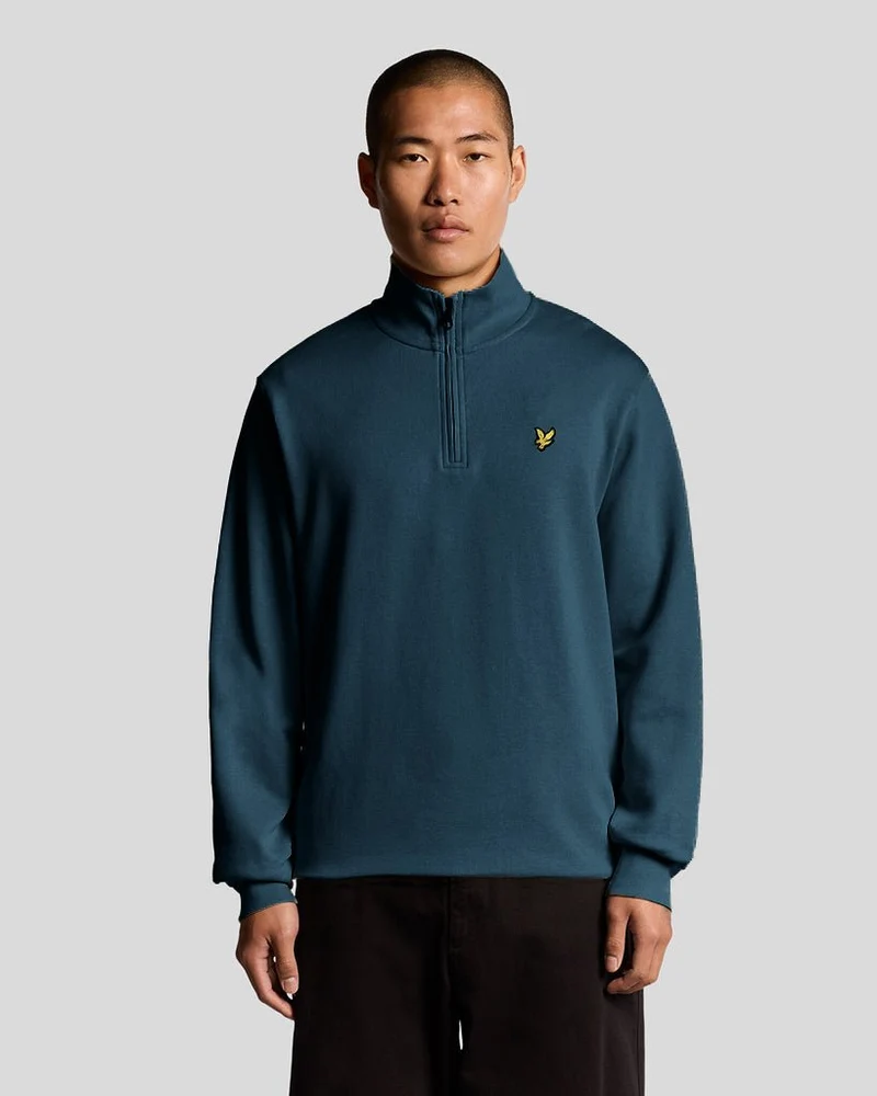 Everyday 1/4 Zip Cotton Sweatshirt