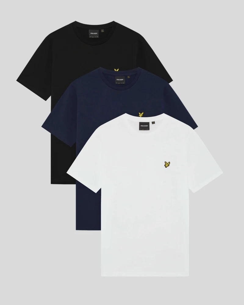 Crew Neck 3-Pack T-Shirt