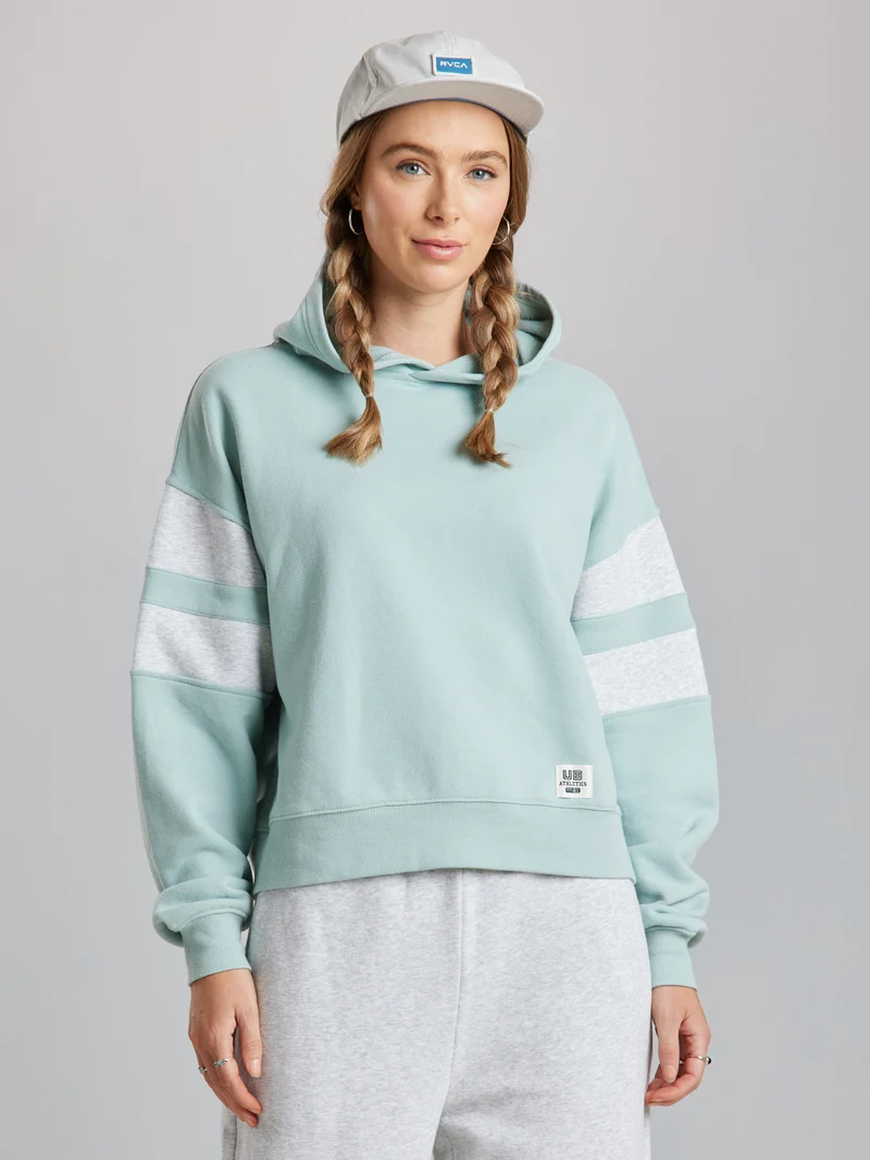 Heath Colorblock Fleece Hoodie