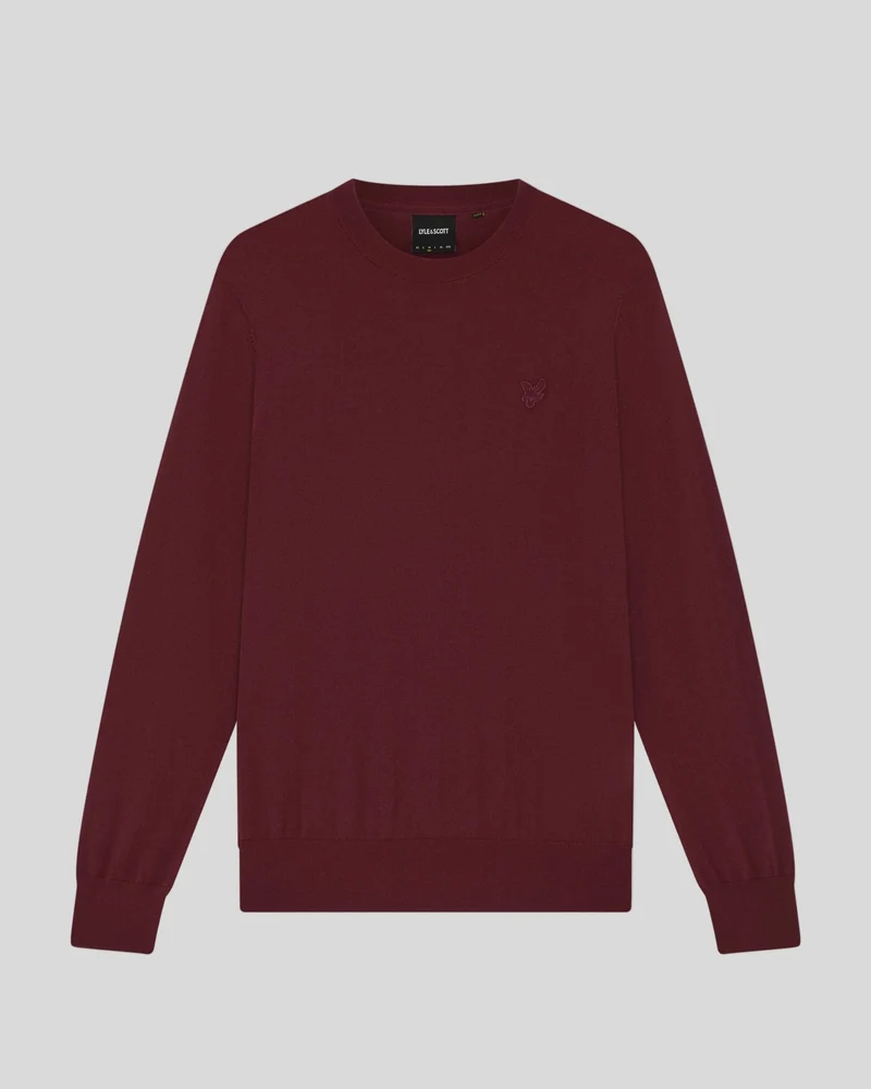 Merino Wool Crew Neck Jumper