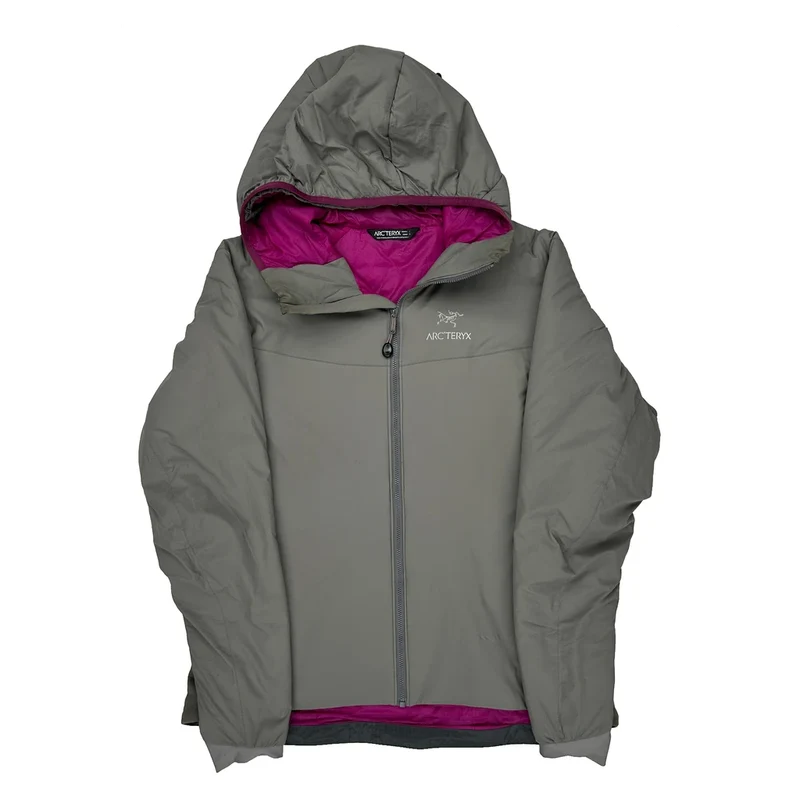 Arc''Teryx Atom Hoody Jacket - Large Gray Polyester