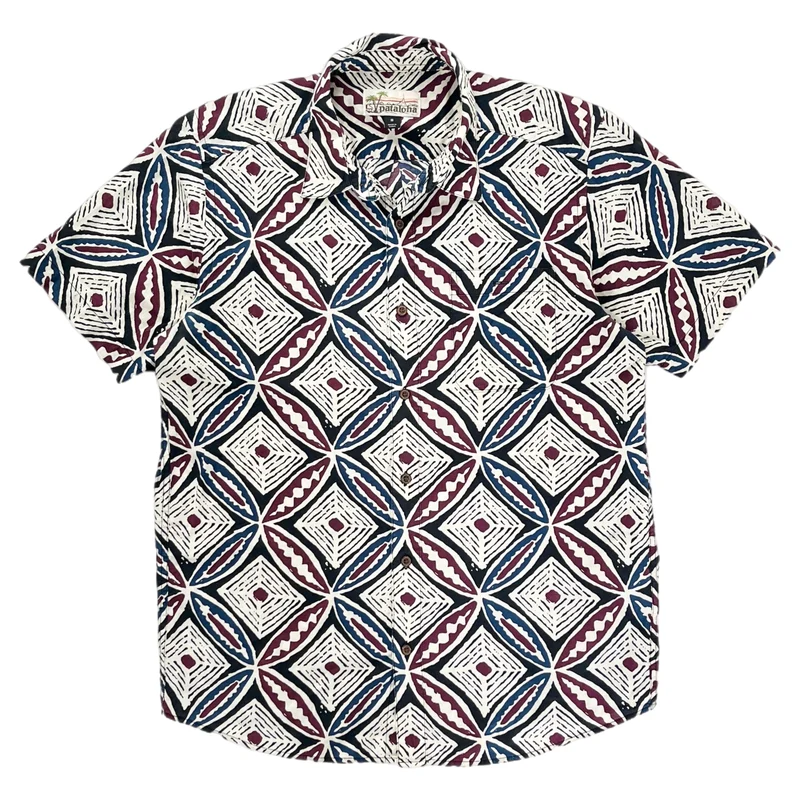 2016 Patagonia Mens Limited Edition Pataloha Shirt, Malihini: Big Tapa (M)