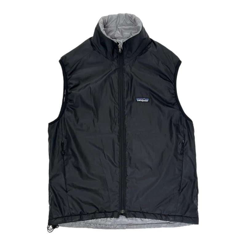 2007 Patagonia Micro Puff Full-Zip Insulated Ripstop Vest, Black (M)