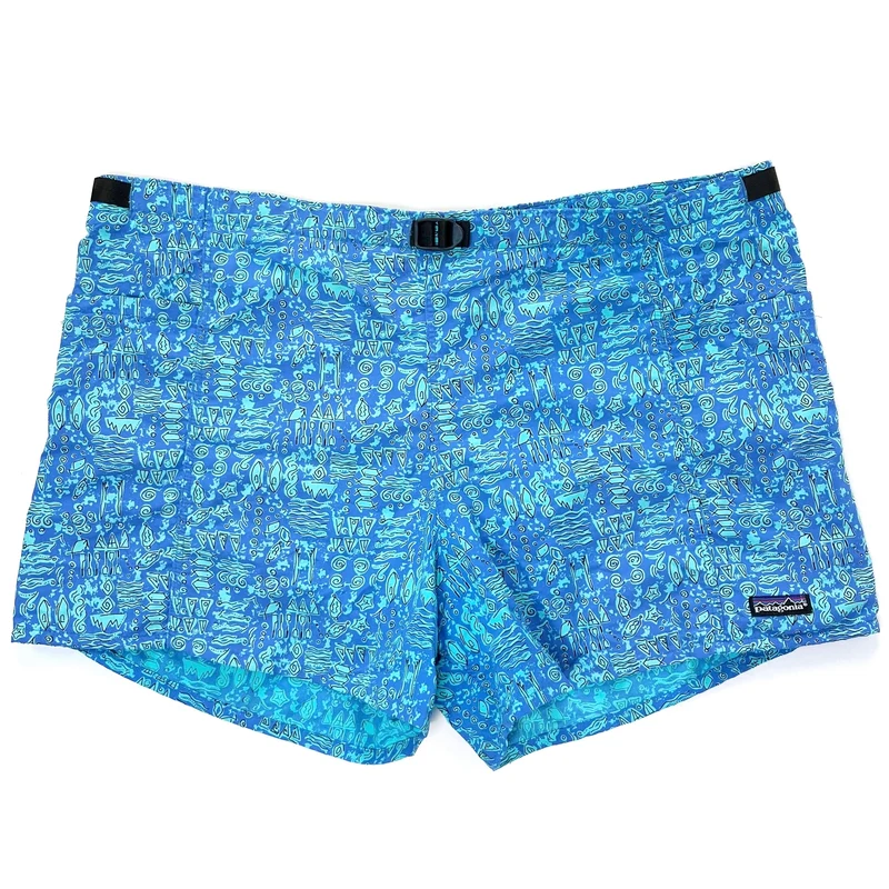 1991 Patagonia Made In The U.S.A. 4” Printed River Shorts, Sea Bream (XL)
