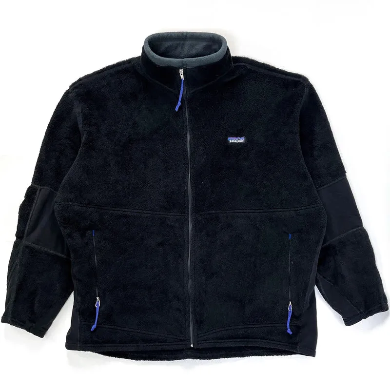 2000 Patagonia Made In The U.S.A. R2 Regulator Fleece Jacket, Black (XL)