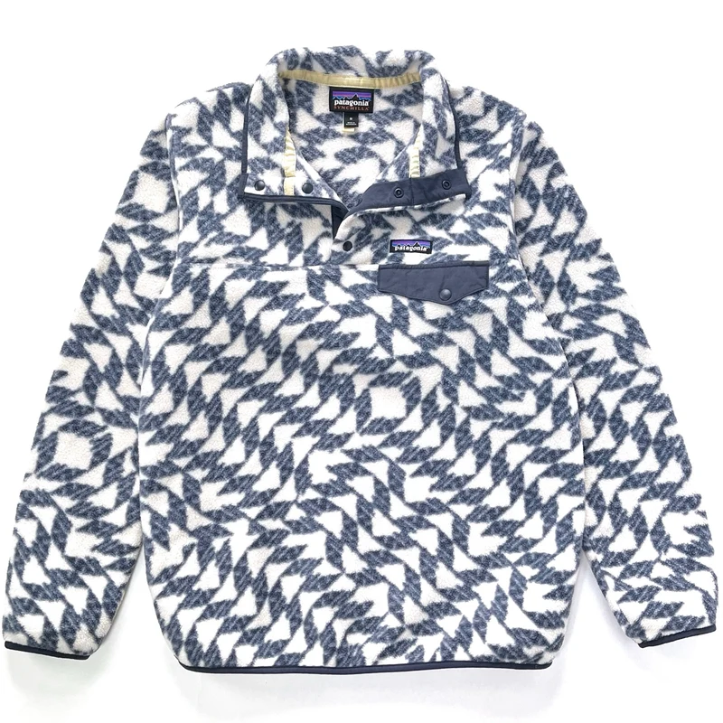 2024 Patagonia Womens Printed Synchilla Snap-T, Synched Flight Small (M)