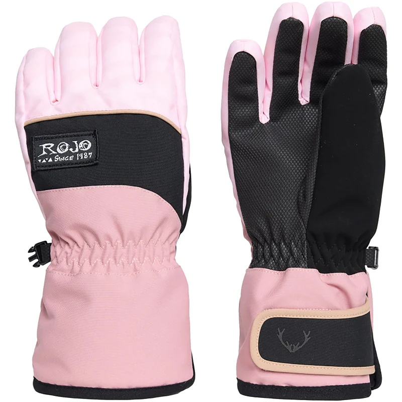Rojo Womens Retro Gloves