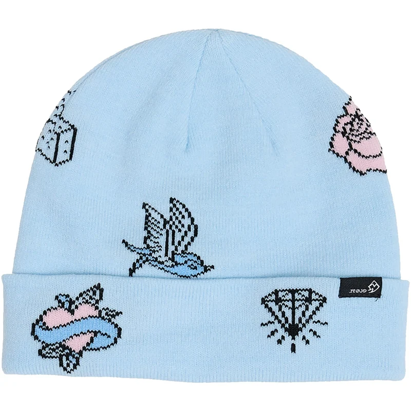 Rojo Blue Bird Dayz Beanie