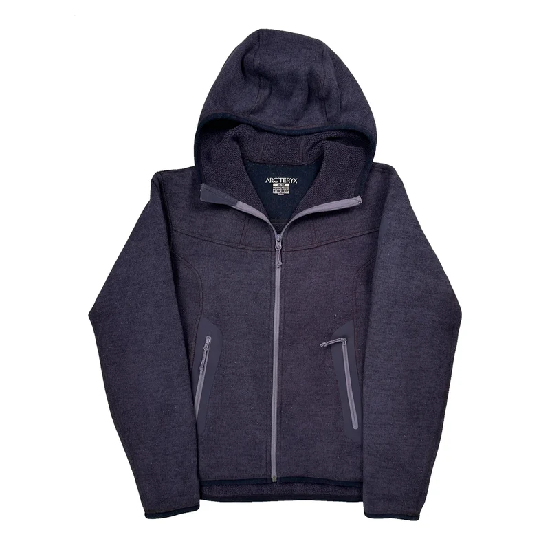 Arc''Teryx Fleece Jacket - Medium Gray Polyester