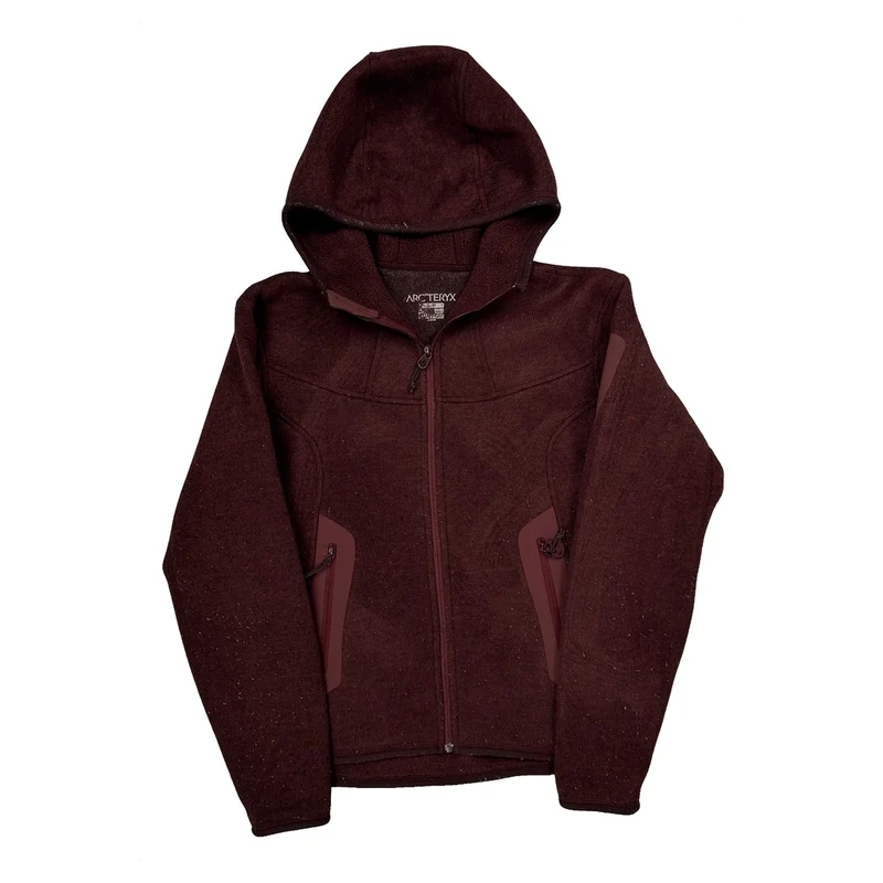 Arc''Teryx Covert Fleece - Small Burgundy Polyester