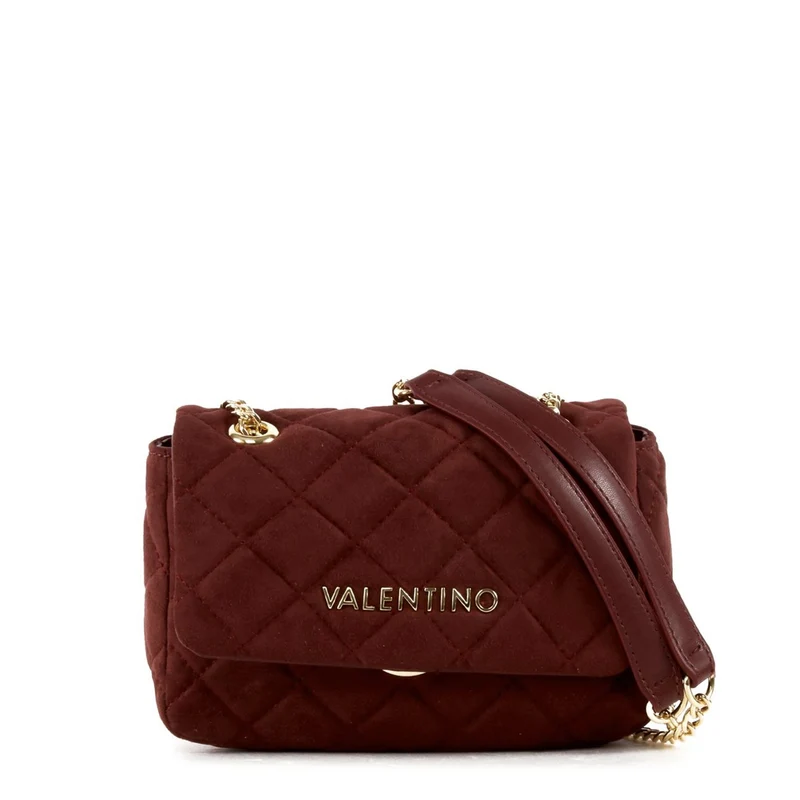 Valentino Bags Ocarina Suède Bordeauxrode Flap Tas VBSA9B05BORDEAUX