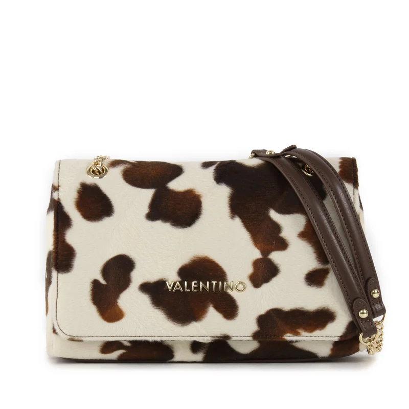 Valentino Bags Ocarina Winter Bruin Multicolor Flap Tas VBSA9D02COWMARR/MULTIC