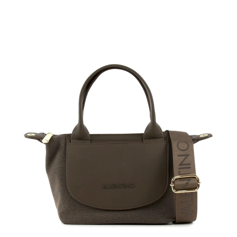 Valentino Bags Snowfall Donkerbruine Shopping Tas VBSA5T05MORO