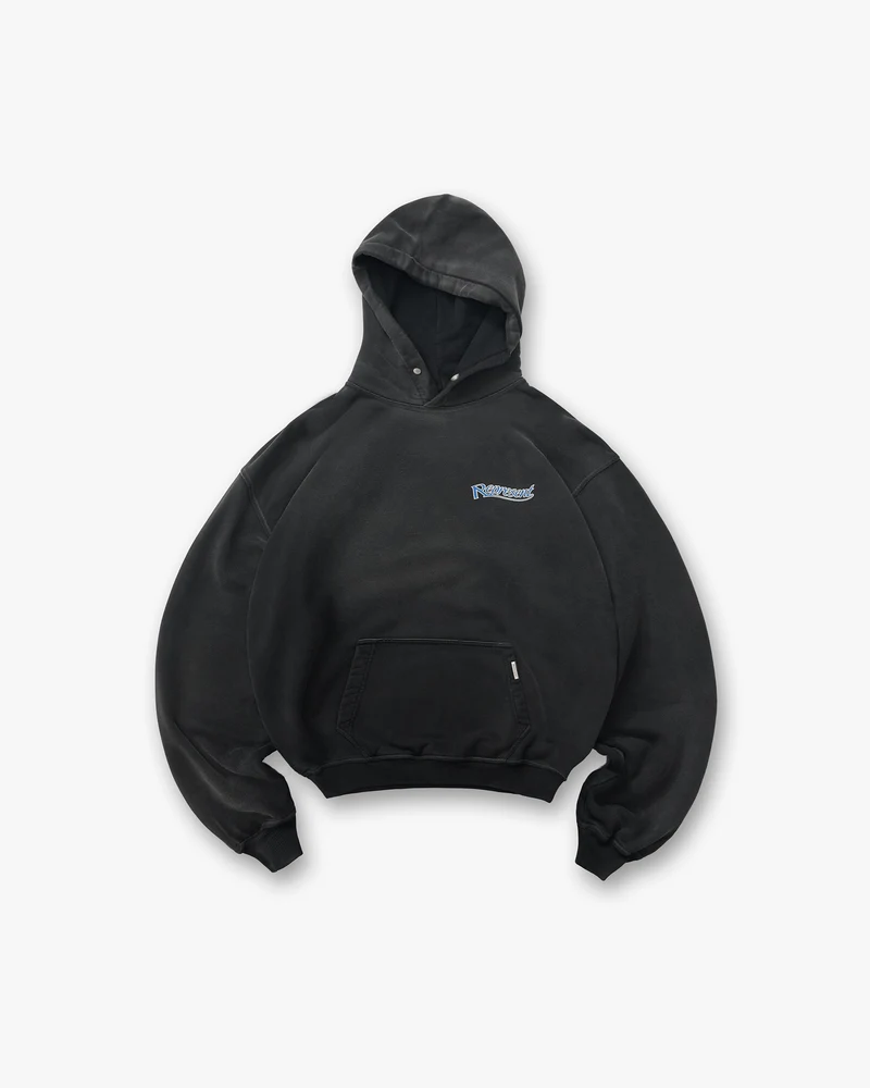 Represent Showcasing Hoodie - Stained Black