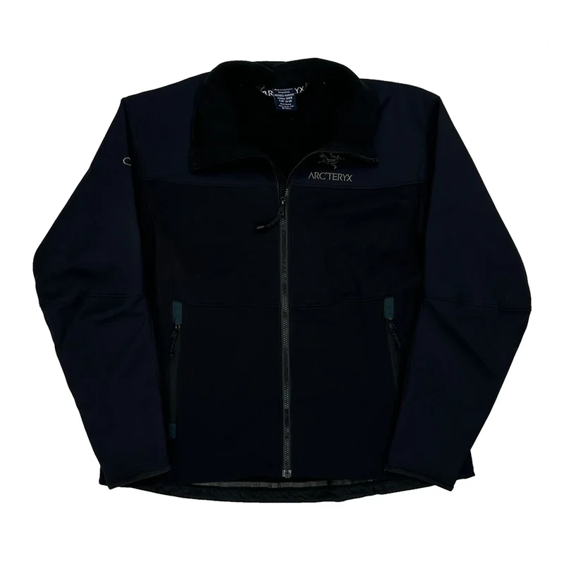 Arc''Teryx Fleece Jacket - Large Black Polyester