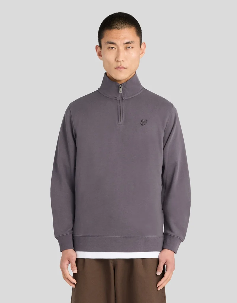 Superfine Cotton 1/4 Zip Sweatshirt