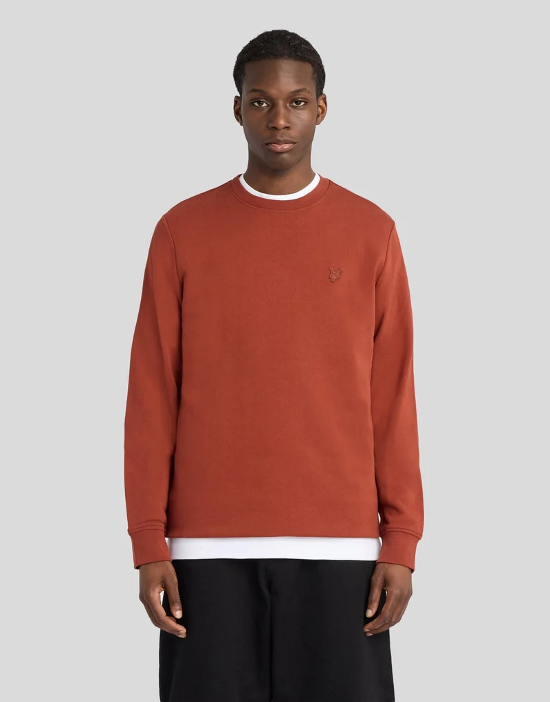 Superfine Cotton Crew Neck Sweatshirt