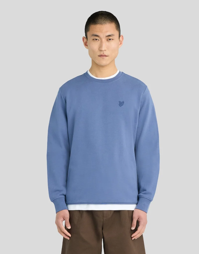 Superfine Cotton Crew Neck Sweatshirt