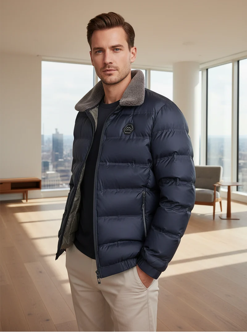 Zelfverwarmende winterparka voor heren - Premium bescherming tegen de kou en hoogwaardige warmte