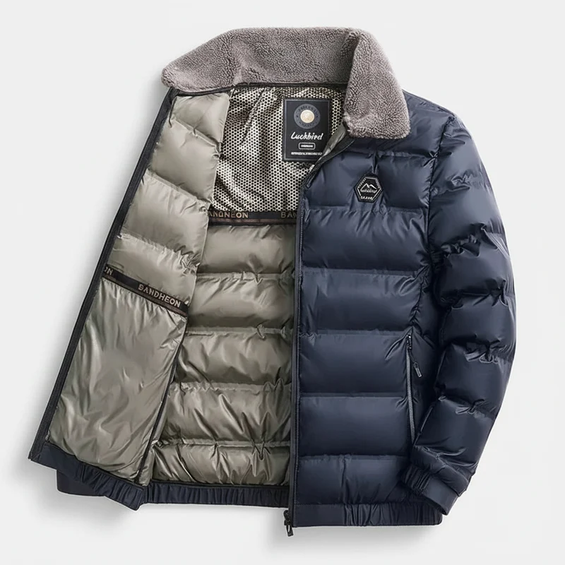 Zelfverwarmende winterparka voor heren - Premium bescherming tegen de kou en hoogwaardige warmte