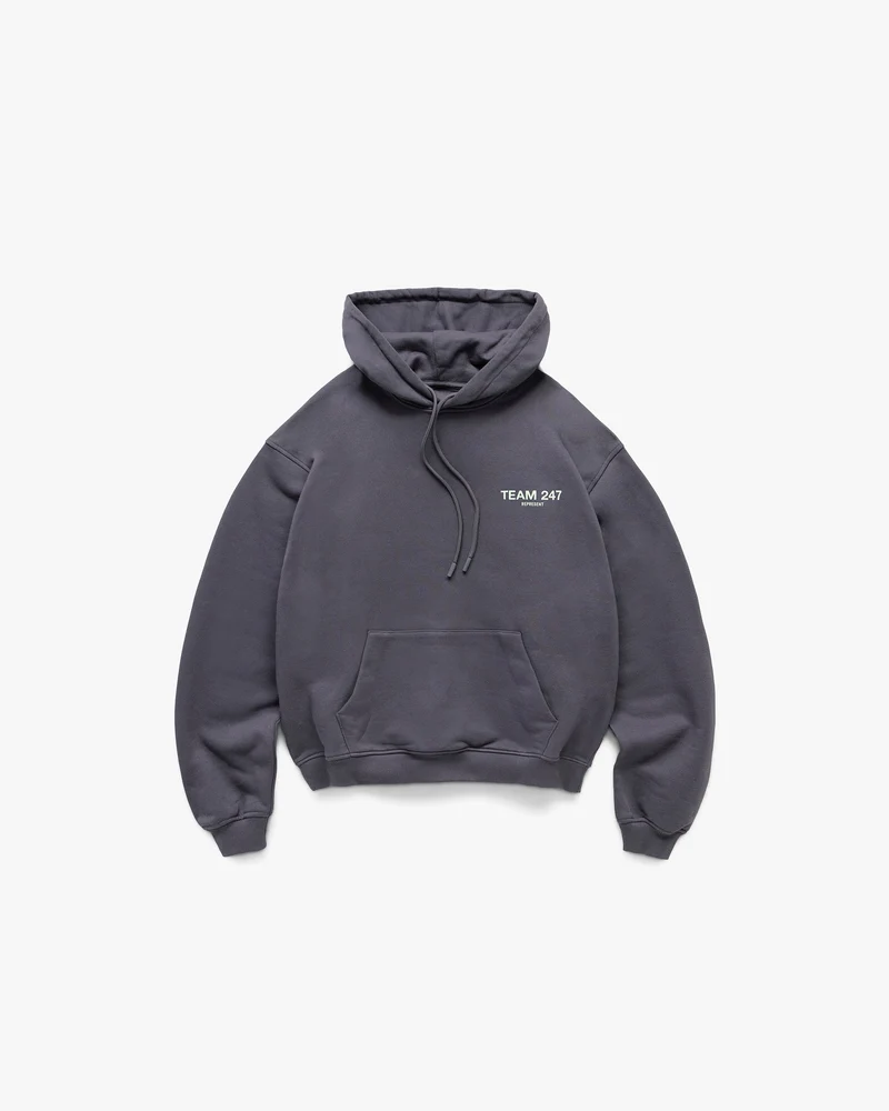 Team 247 Oversized Hoodie - Graphene