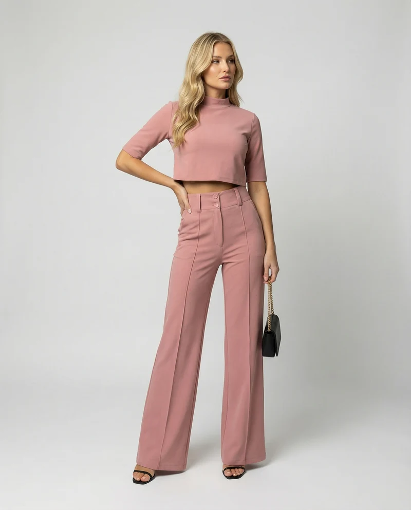Selmara - Womens Tailored Autumn Trouser Set
