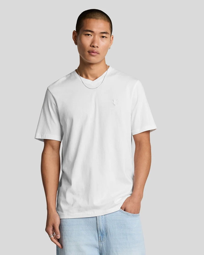 Superfine Cotton V-Neck T-Shirt
