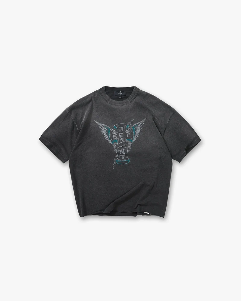 Westside T-Shirt - Stained Black