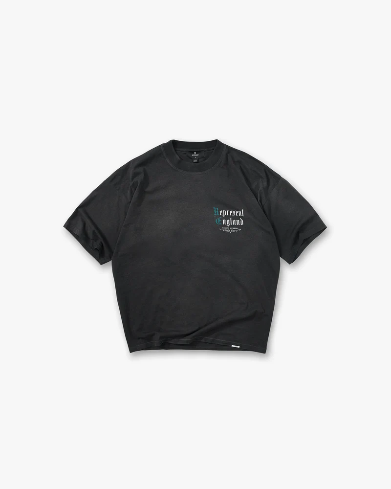 Private Members T-Shirt - Stained Black