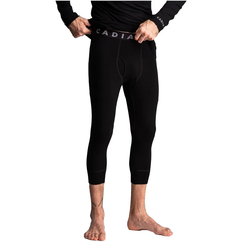 CADIA Mens Raven Baselayer 3/4 Pants