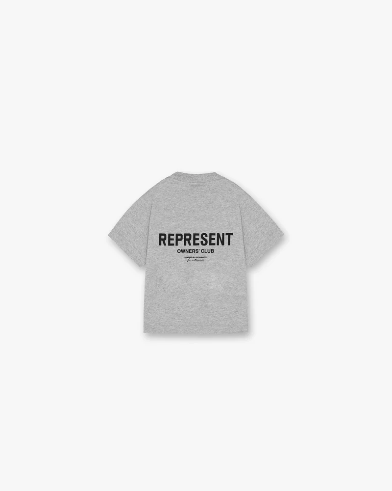Represent Mini Owners Club T-Shirt - Ash Grey
