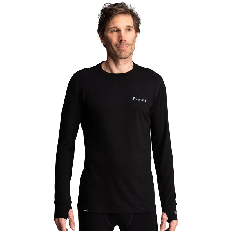 CADIA Mens Raven Baselayer Longsleeve Top