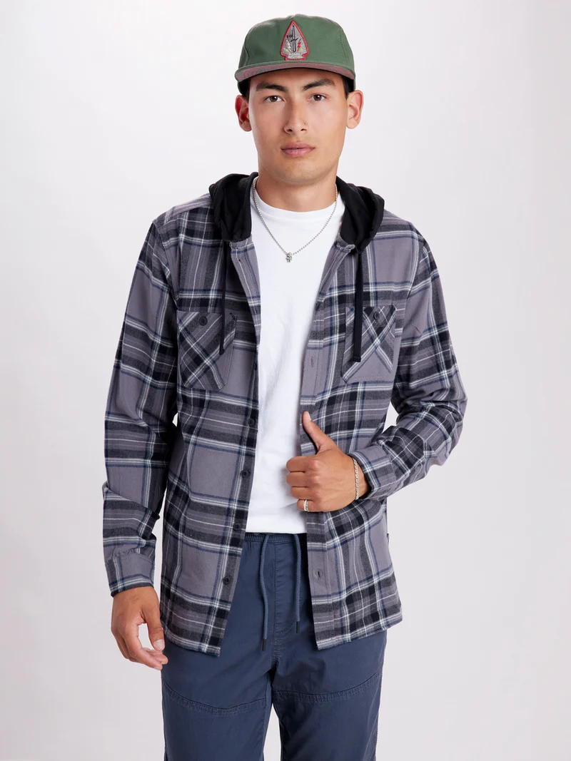 Switchback Flannel Hoodie