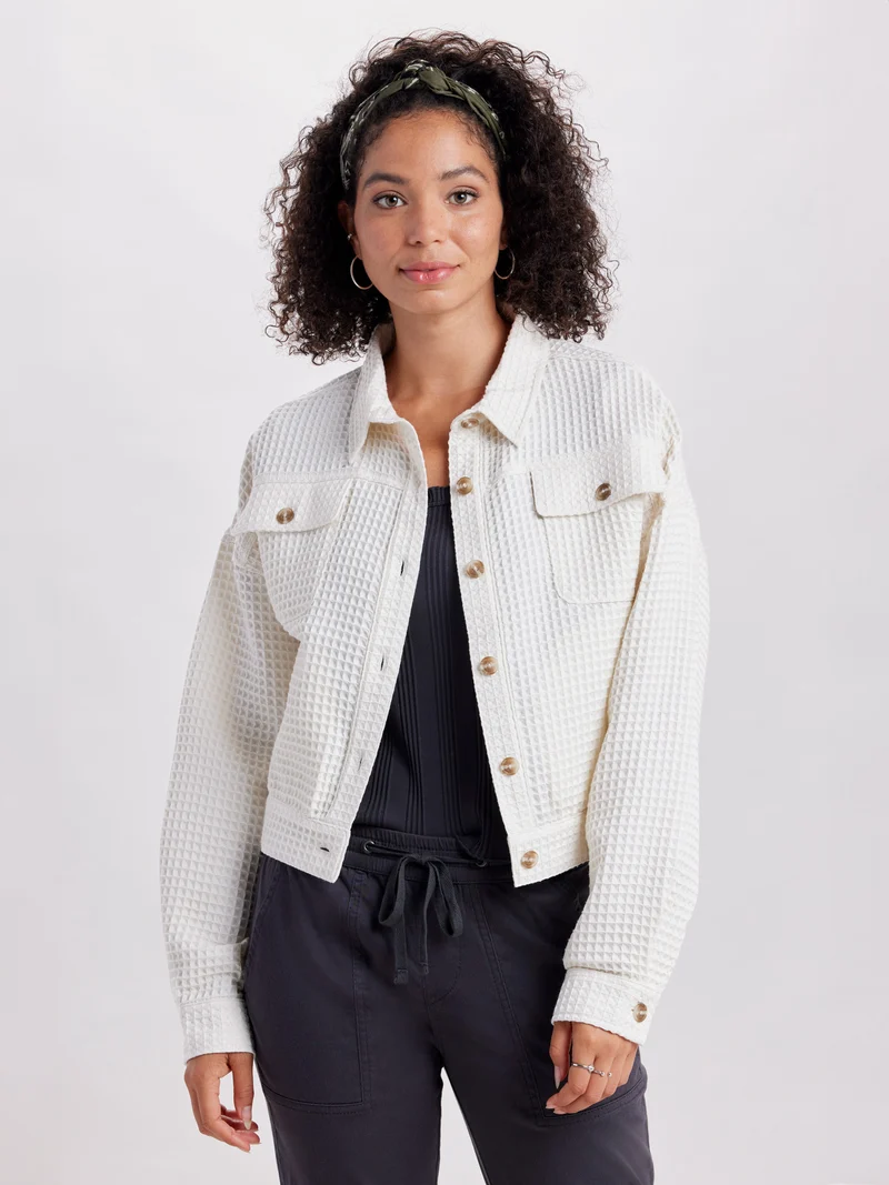 Sicily Lightweight Waffle Jacket