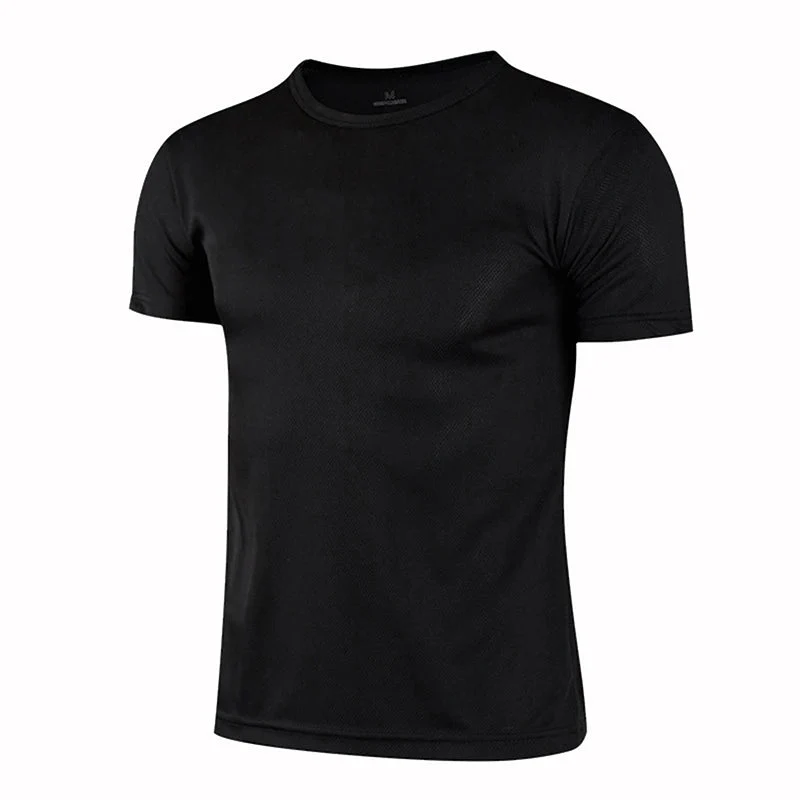 Sneldrogend sportshirt voor mannen en vrouwen - Fitnesskleding met korte mouwen