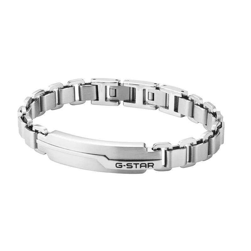 G-STAR Unistrial Zilveren Schakelarmband GSJ.112.03