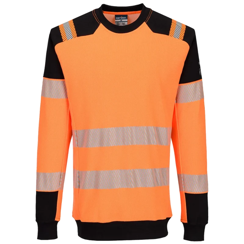 Portwest PW3 Modaflame gebreid Hi-Vis FR Sweatshirt FR755