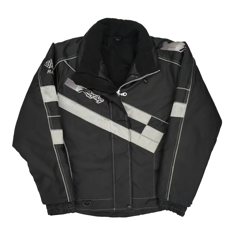 Racing Unbranded Motorcycle Jacket - Small Black Polyester