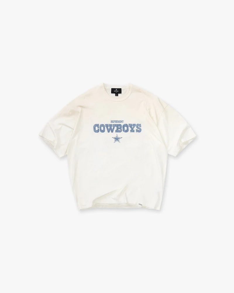 Dallas Cowboys x Represent T-Shirt - Washed Ecru