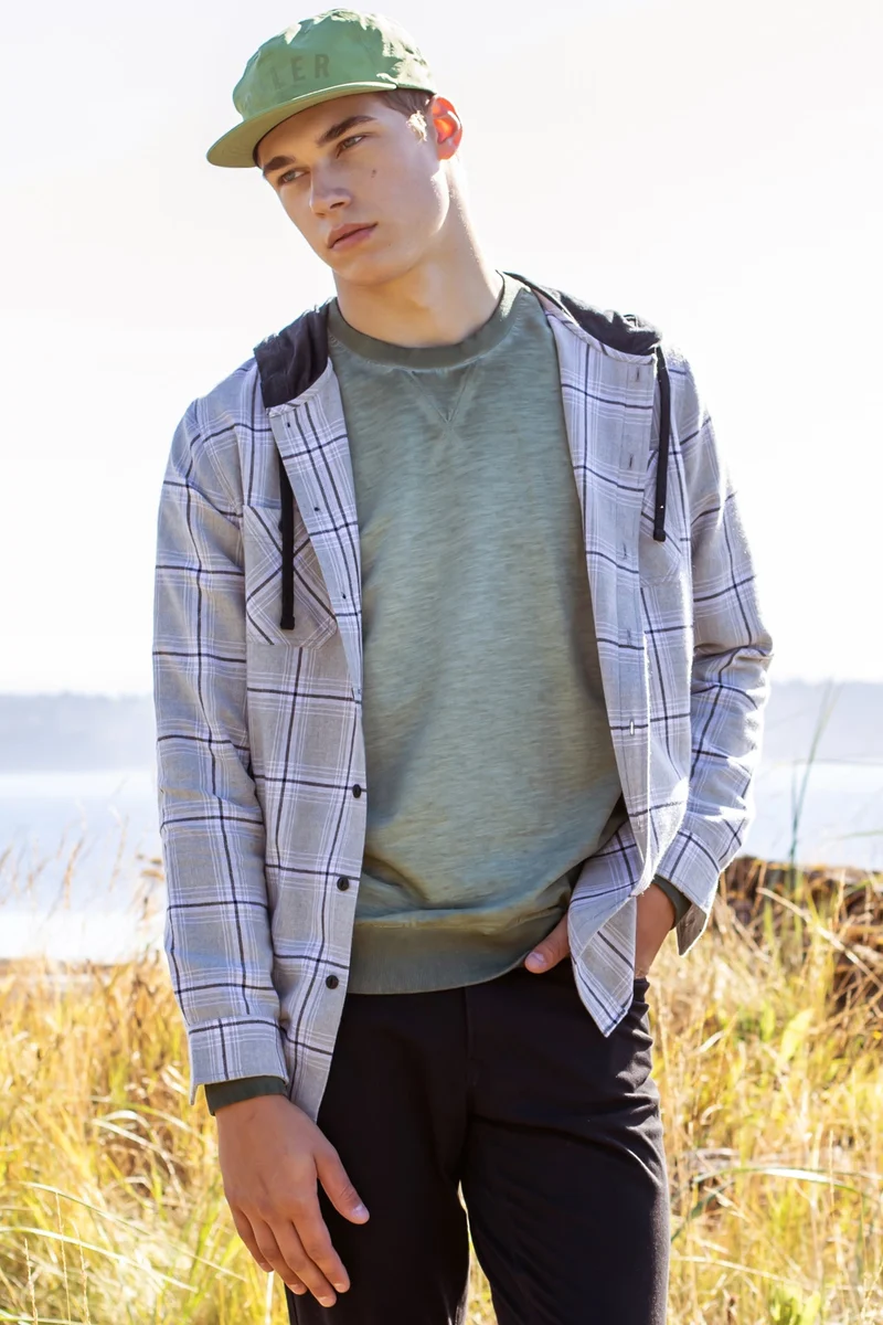 Switchback Flannel Hoodie