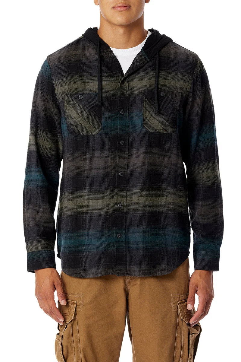 Switchback Flannel Hoodie - Reg and Big & Tall
