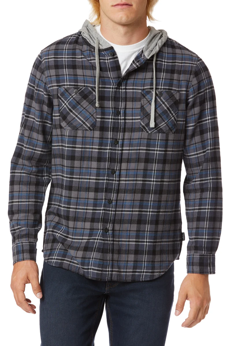 Switchback Flannel Hoodie