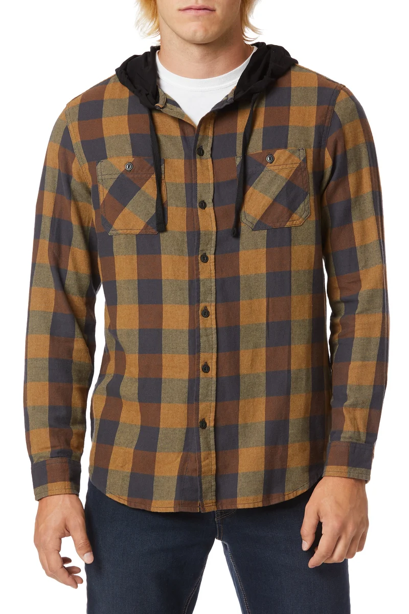 Switchback Flannel Hoodie