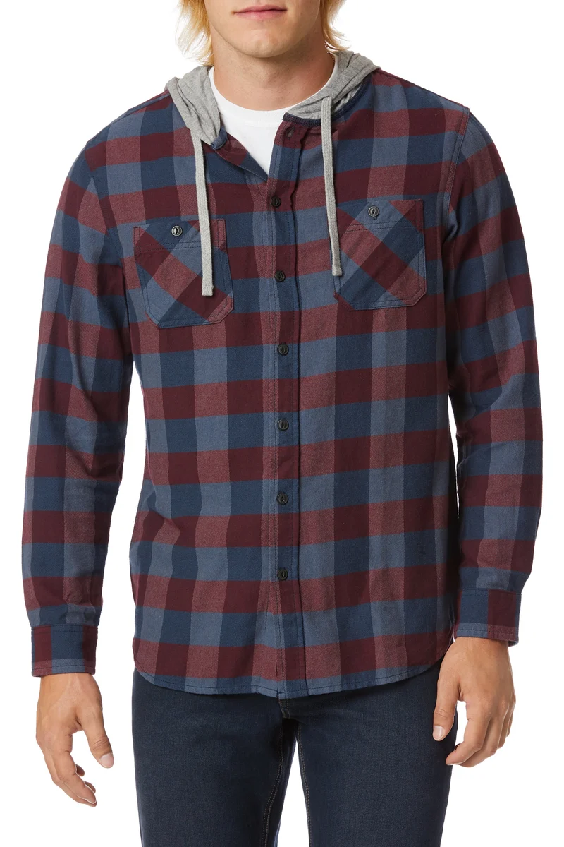 Switchback Flannel Hoodie