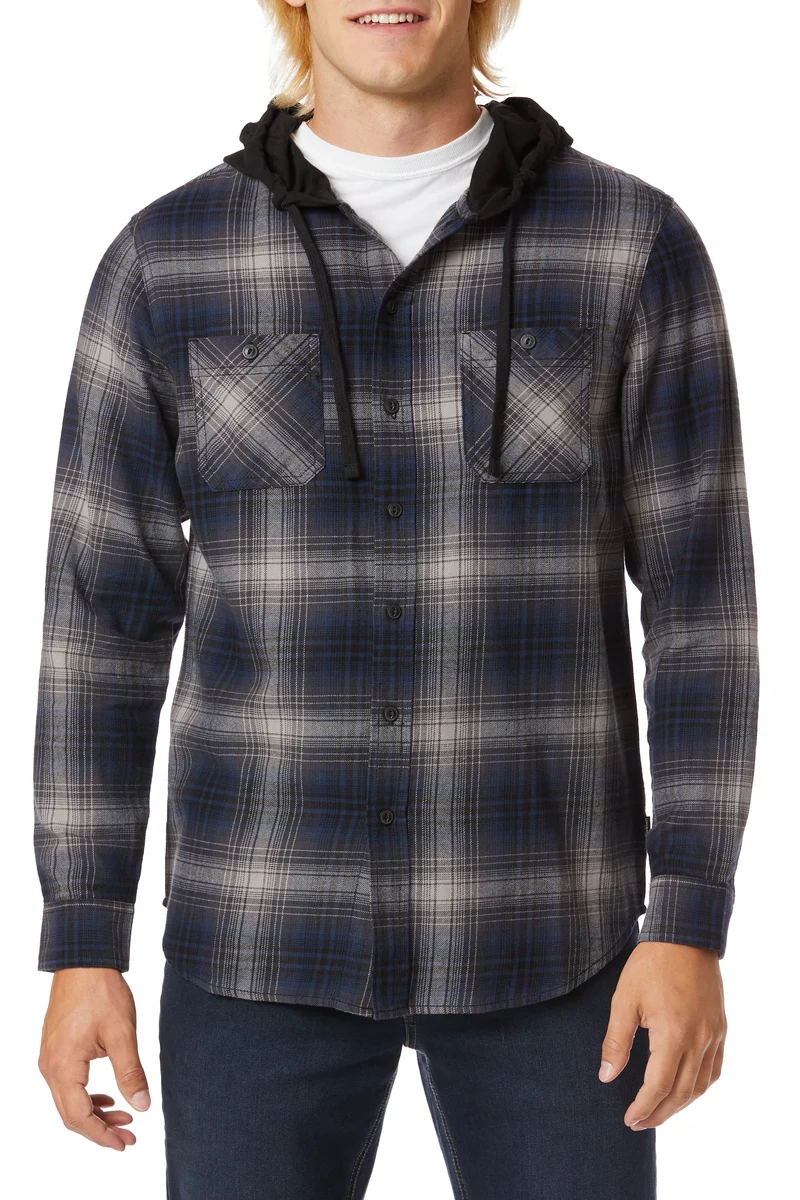 Switchback Flannel Hoodie - Big and Tall
