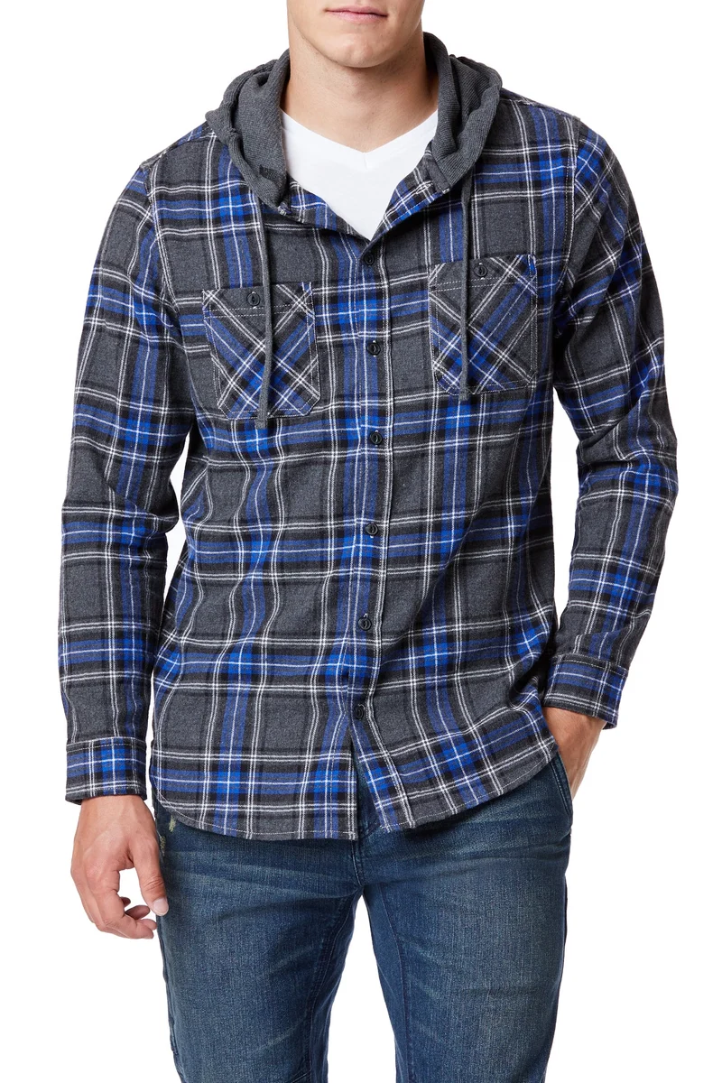 Switchback Flannel Hoodie