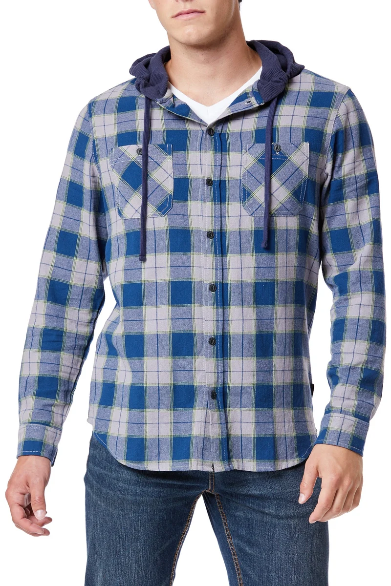 Switchback Flannel Hoodie